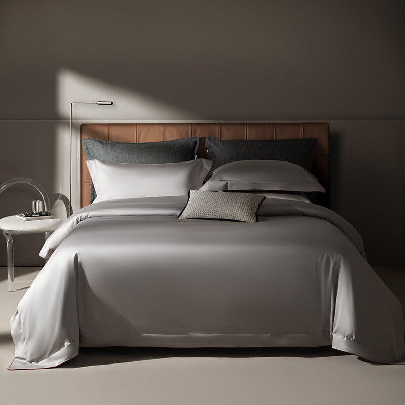 Luxury Egyptian Cotton Sateen Duvet Cover Set