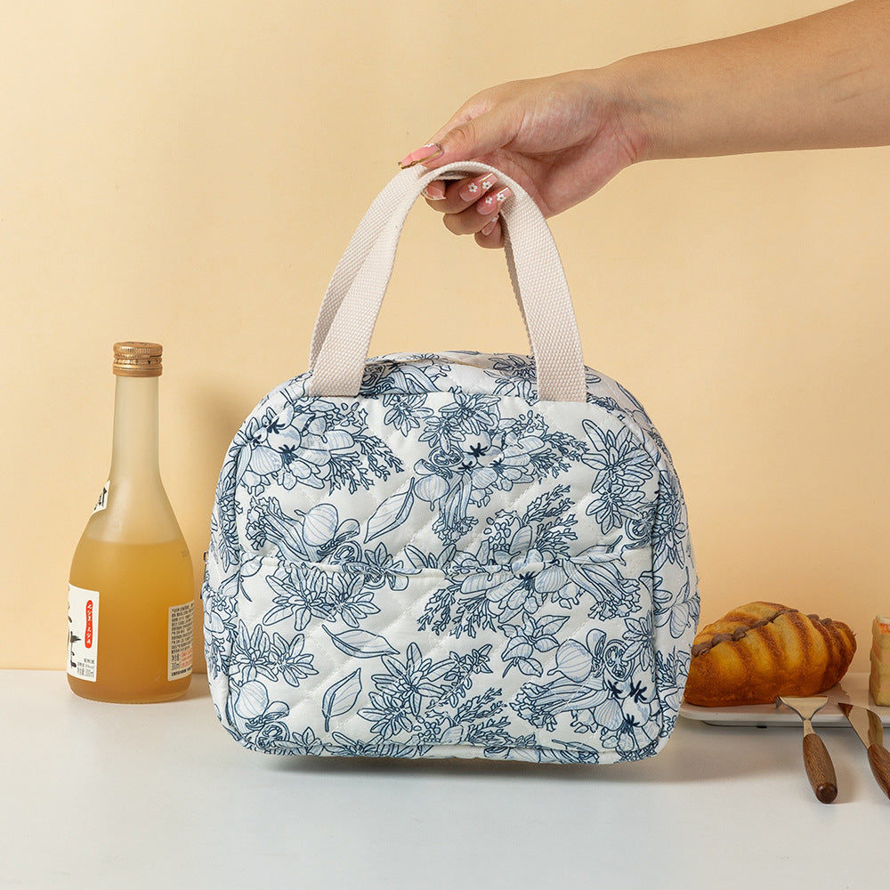 Floral Print Insulated Lunch Bag Stornfield