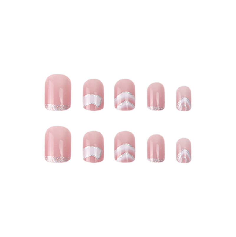 Elegant Gel Press-On Nail Set Stornfield