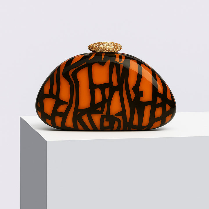 Artistic Resin Clutch