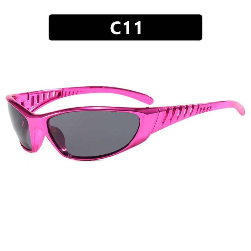 Women’s sporty sunglasses with aerodynamic design and polarized lenses Stornfield