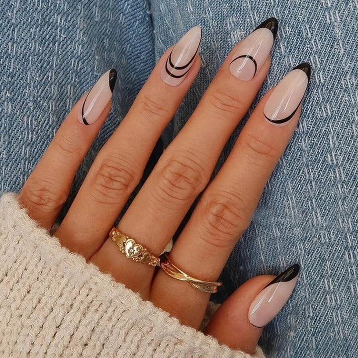 Artistic Abstract Nail Design Stornfield