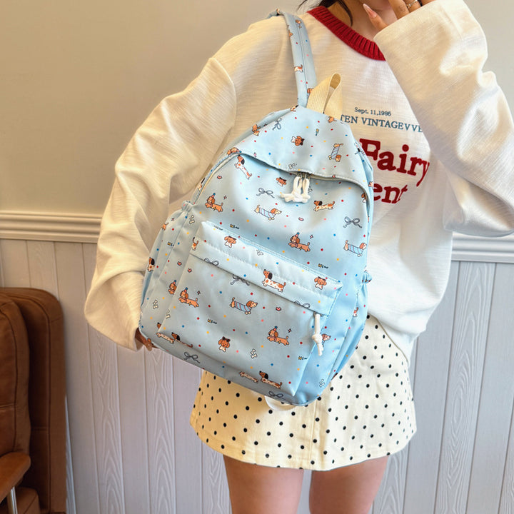 Backpack with Cheerful Dog Motif Stornfield