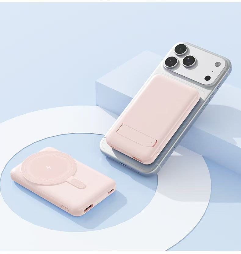 Power bank with wireless charger by Stornfield