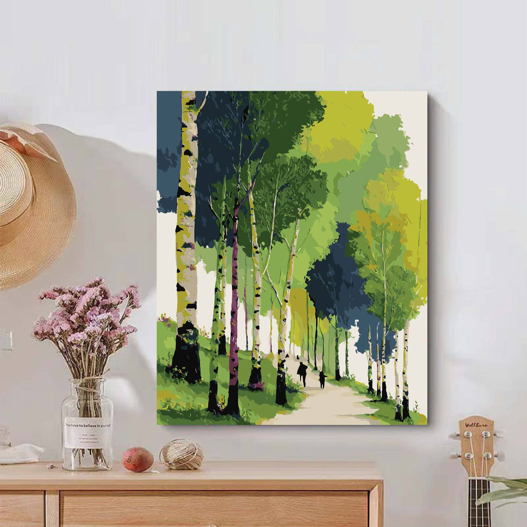 Nature-Inspired Serene Landscape Canvas Art Stornfield