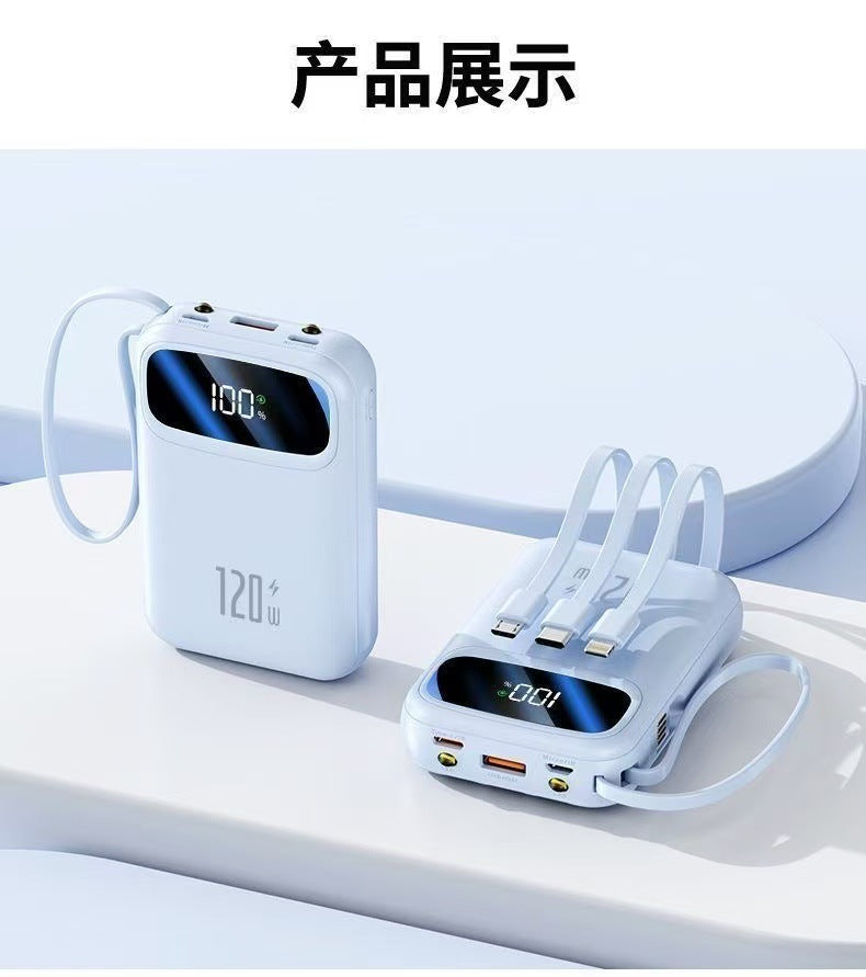 High-performance power bank with digital display and multiple connections Stornfield