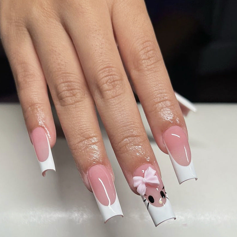 Cute Character Press-On Nail Set Stornfield