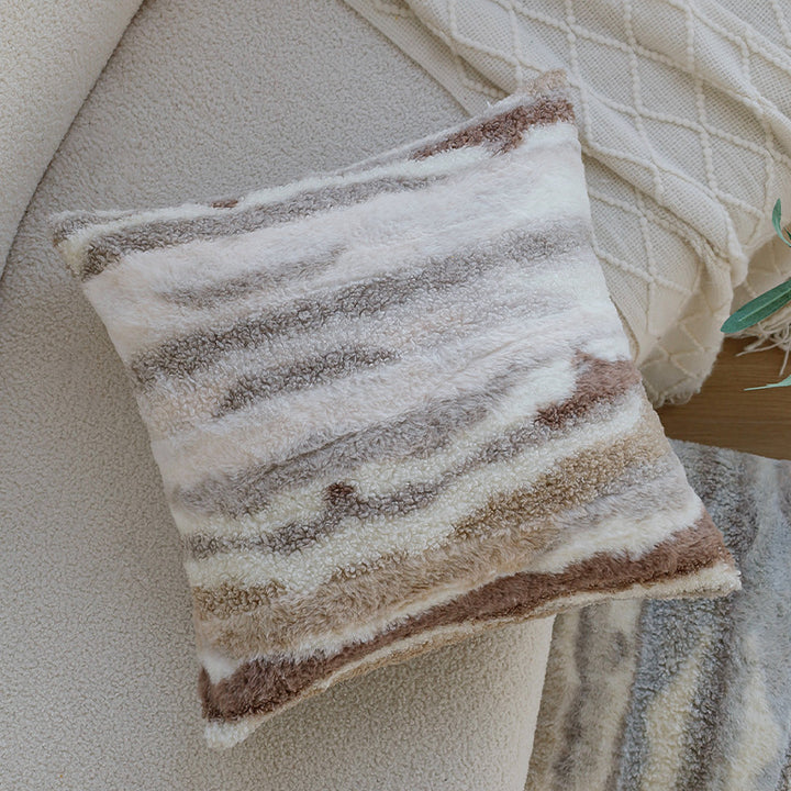 Decorative cushion with fine herringbone structure Stornfield