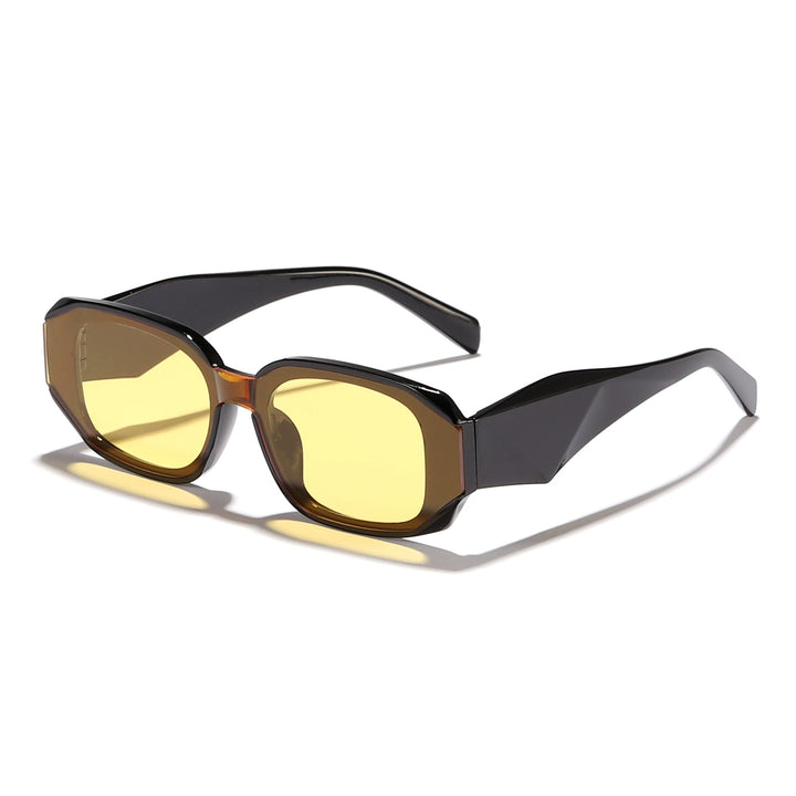 Ladies fashionable sunglasses in angular design with UV protection Stornfield