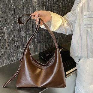Soft Leather Minimalist Hobo Bag Stornfield