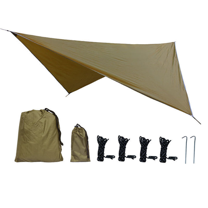 Schutz-Tarp with tensioning ropes and pegs Stornfield