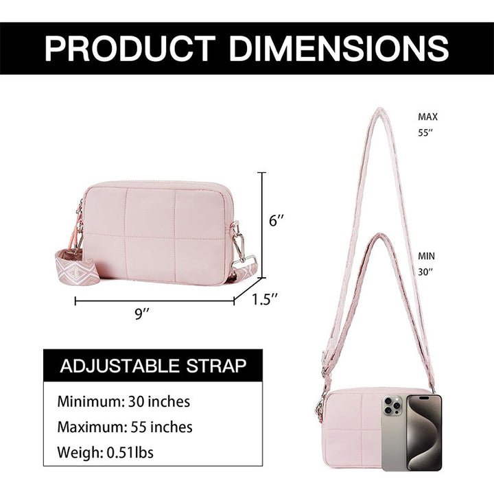 Padded shoulder bag with adjustable shoulder strap Stornfield