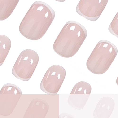 Classic French Tip Nail Art Stornfield