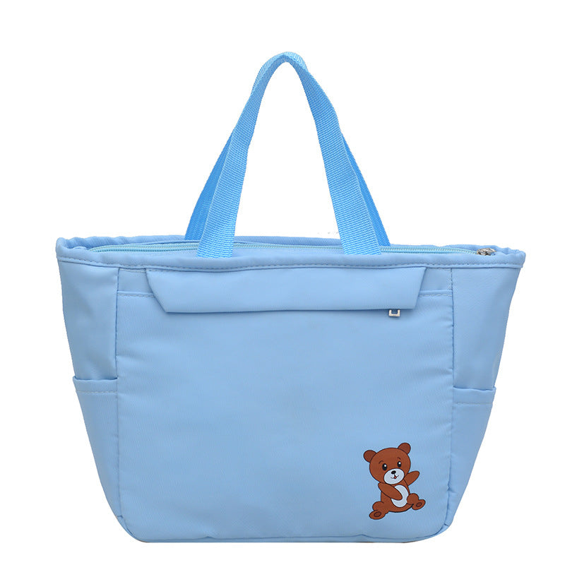Playful Cartoon-Themed Tote Bag