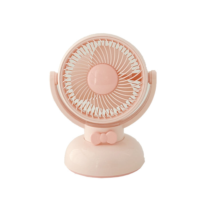 Unisex Portable Table Fan with Playful Design and Adjustable Tilt Stornfield