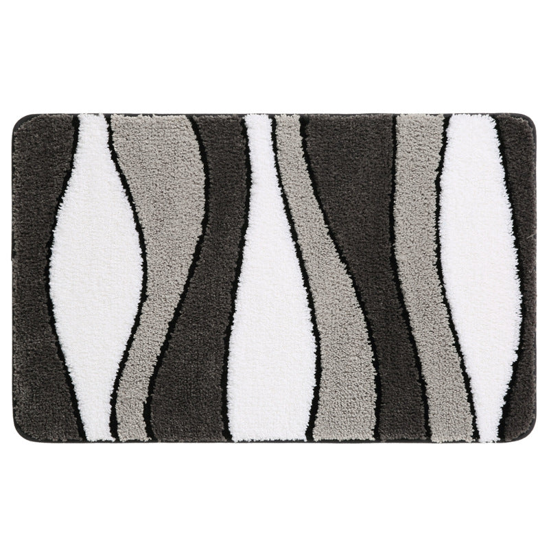Contemporary Geometric Bath Mat Stornfield