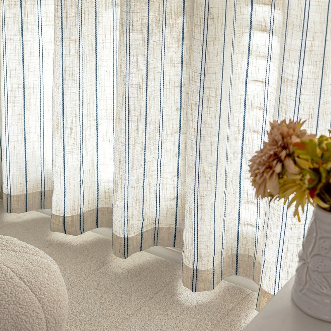 Textured Linen Curtains Stornfield