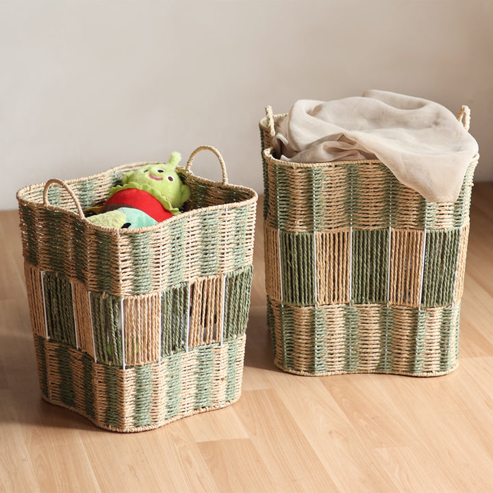 Handcrafted storage basket Stornfield