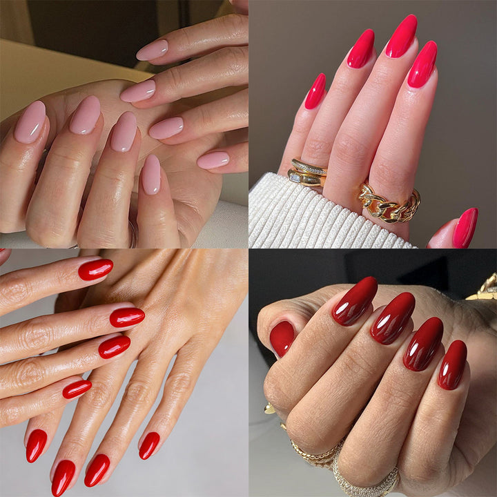 Elegant artificial nails with glossy surface Stornfield