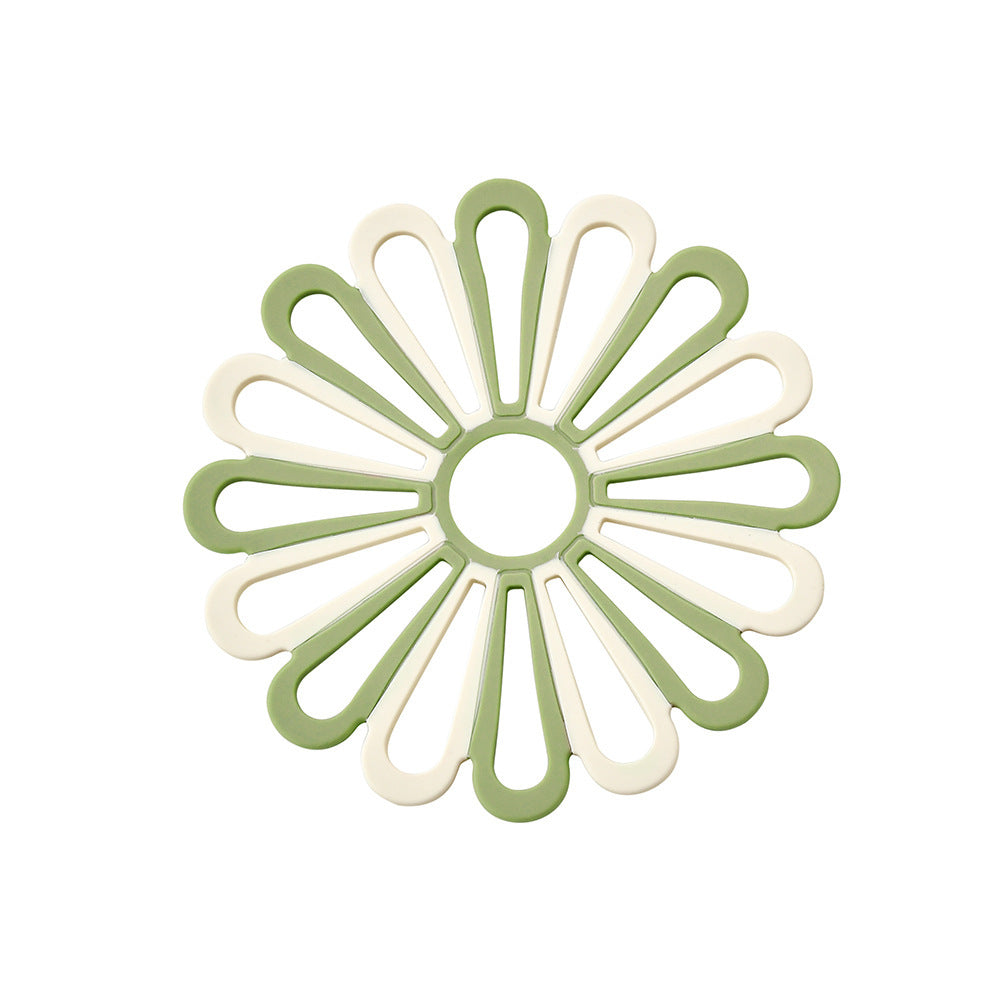 Elegant Silicone Coasters in Floral Design Stornfield