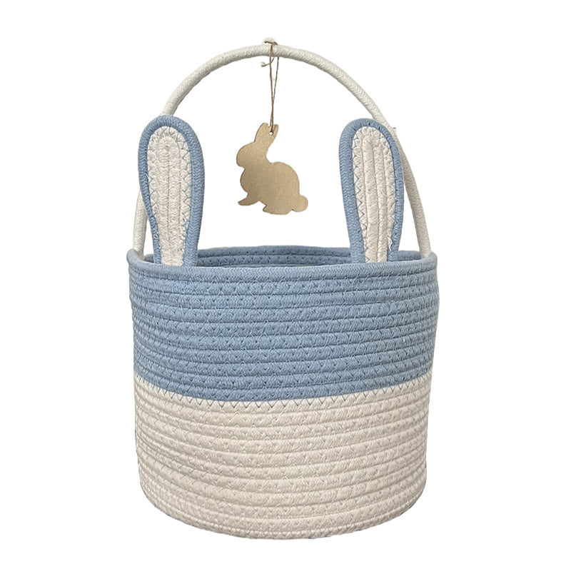 Women Decorative Basket with Bunny Ear Accent Stornfield