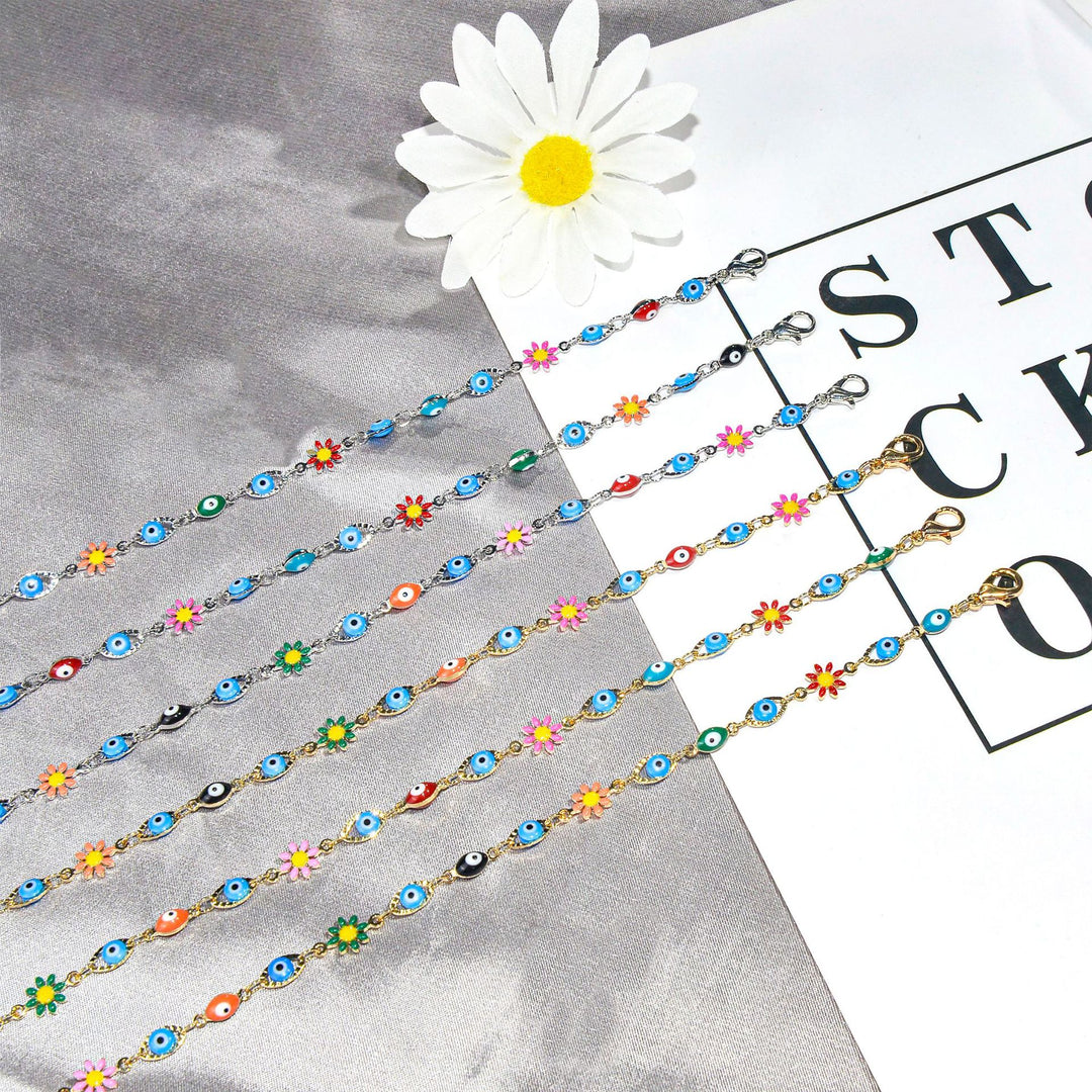 Colorful Evil Eye Charm Bracelet Stornfield 1788164354