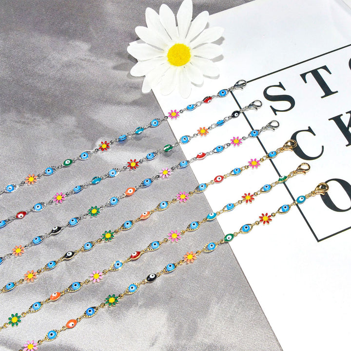 Colorful Evil Eye Charm Bracelet Stornfield 1788164354