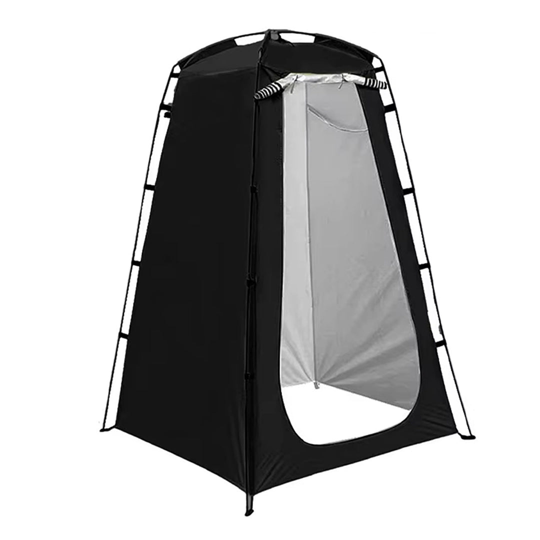 Portable privacy shower tent with quick pop up frame and detachable waterproof floor Stornfield