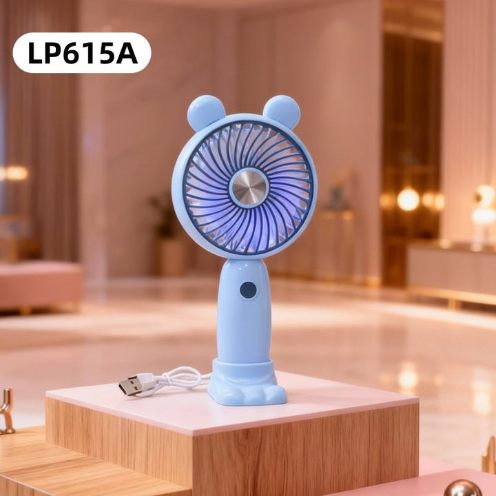 Women's Portable Hand Fan with Cute Rabbit Design Stornfield