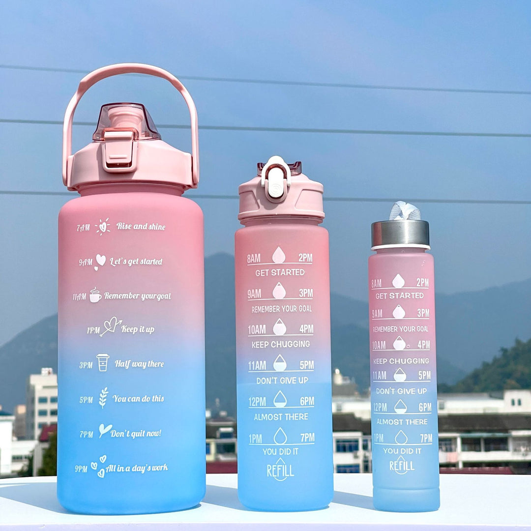 Unisex Motivating Water Bottle with Time Markings Stornfield