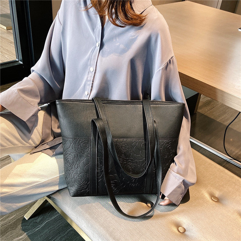 Elegant Textured Tote Bag