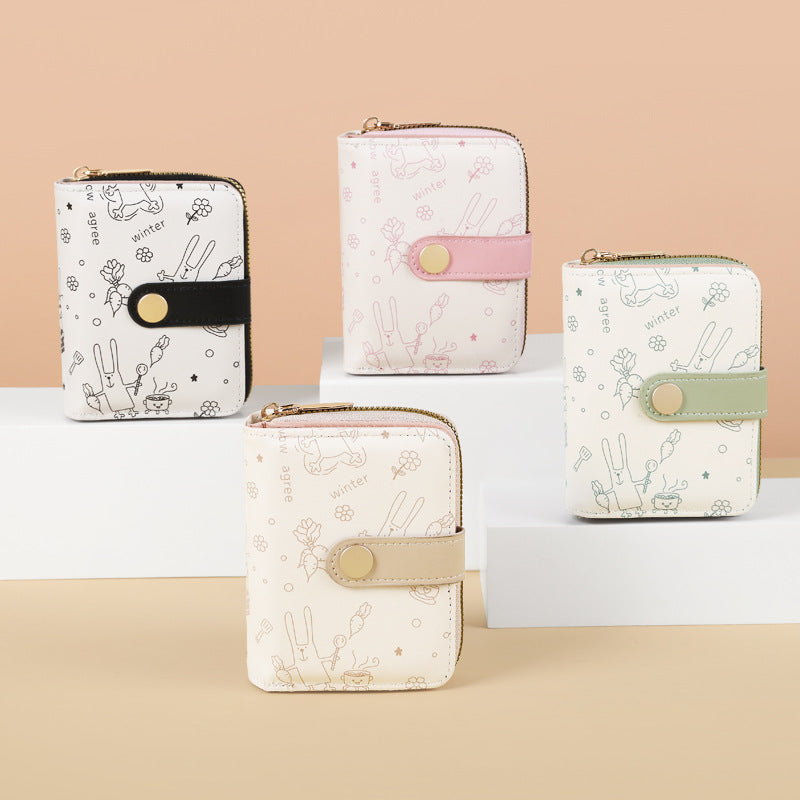 Cute Animal-Themed Card Wallet