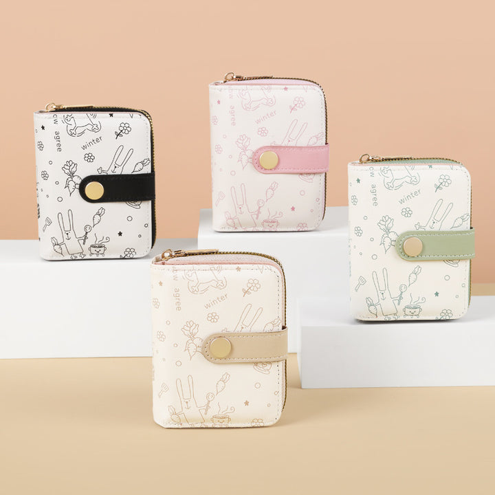 Cute Animal-Themed Card Wallet