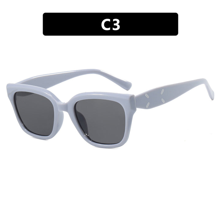 Women's fashionable square sunglasses with UV protection and elegant plastic frame Stornfield