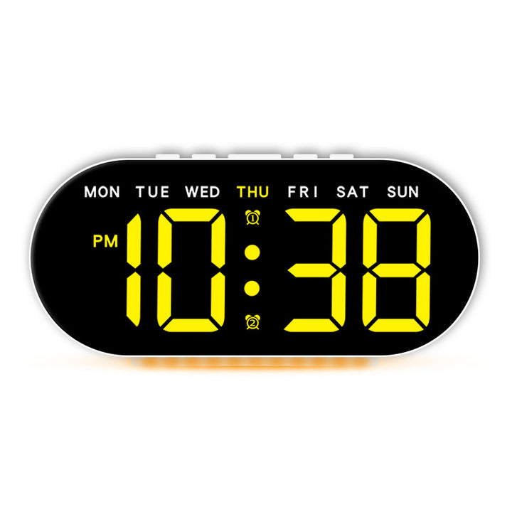 Digital Alarm Clock with Large LED Display and Temperature Display Stornfield