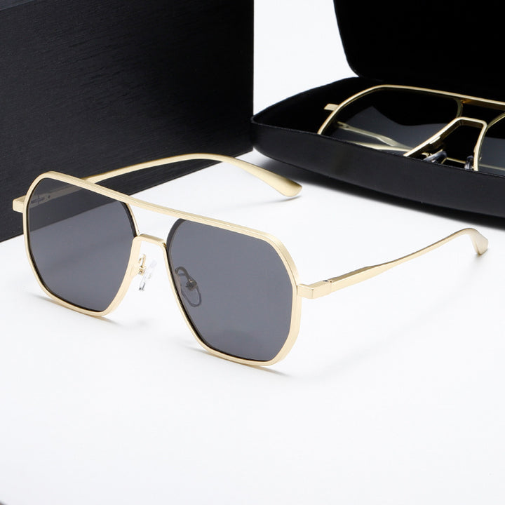 Women's innovative fashionable sunglasses with rectangular frame Stornfield