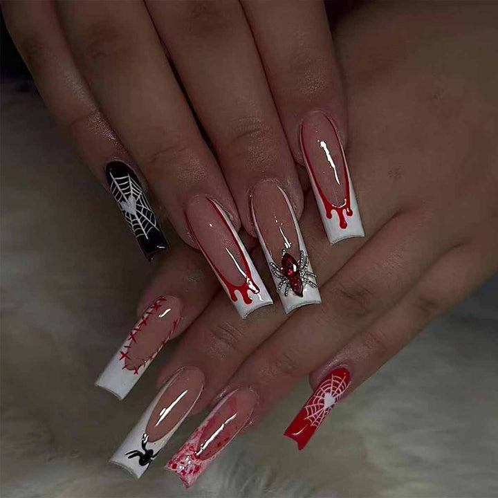 Creative Halloween-themed nail art Stornfield