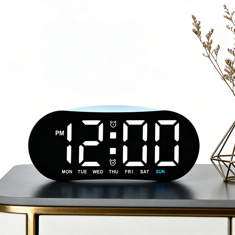 Digital alarm clock with large LED display Stornfield