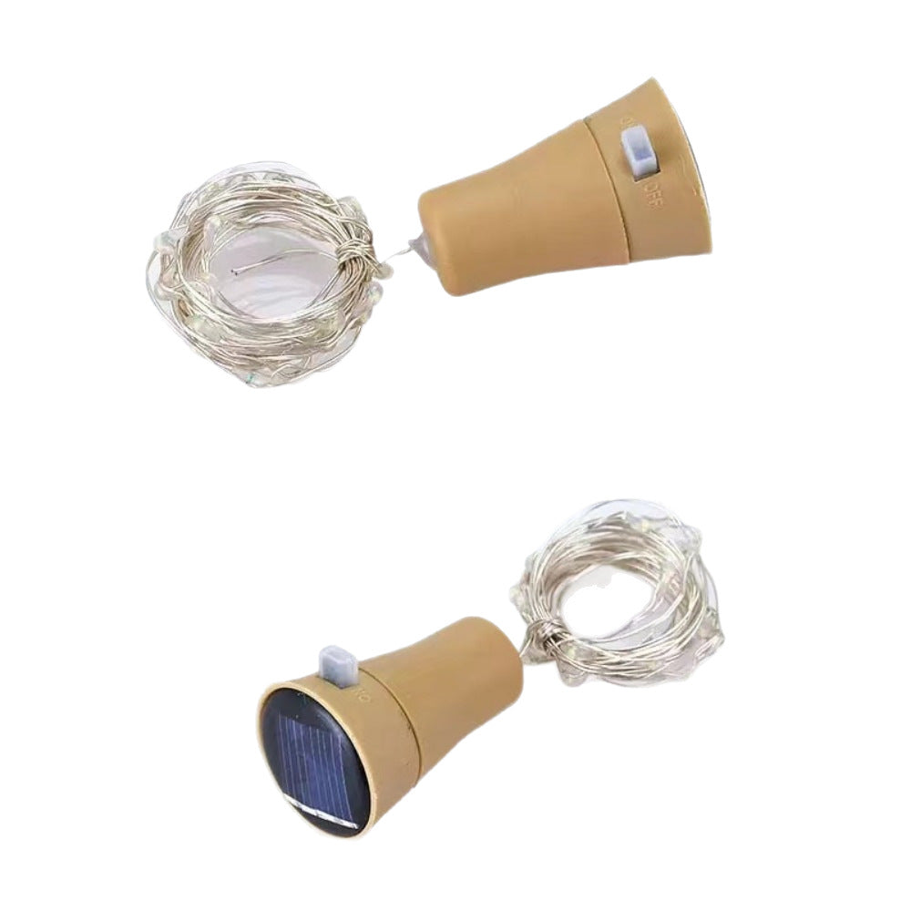 LED Bottle Stopper Fairy String Lights With Waterproof Battery Cap And Flexible Copper Wire Stornfield