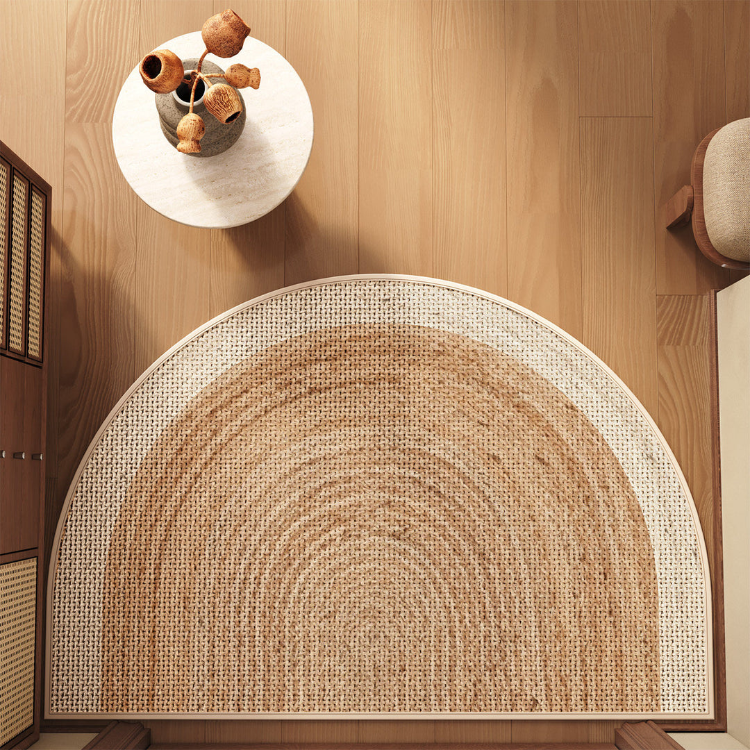 Natural Fiber Decorative Area Mat