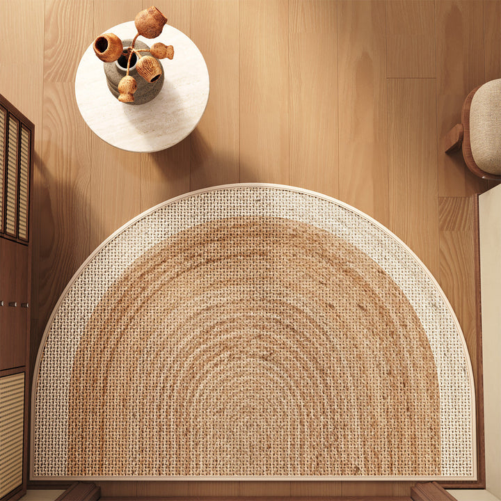 Natural Fiber Decorative Area Mat