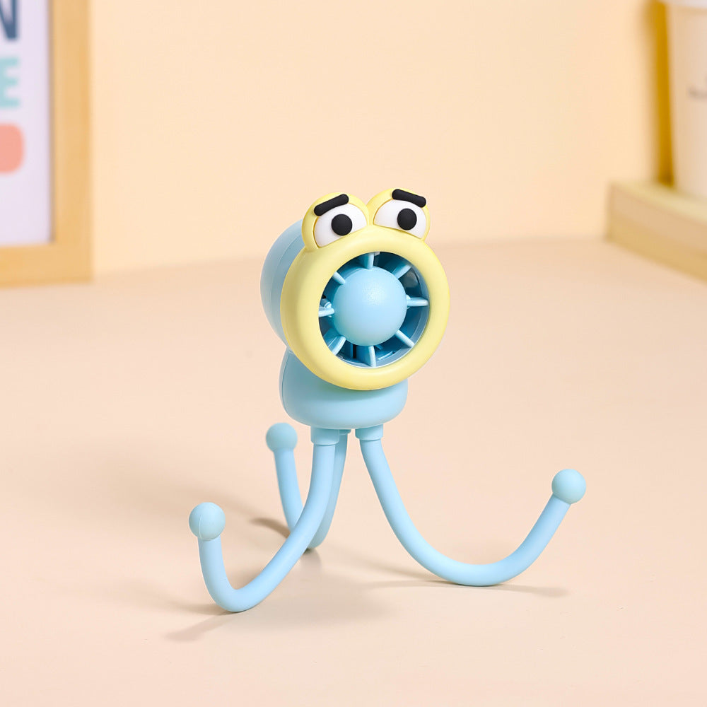 Playful Character Desktop Fan Stornfield