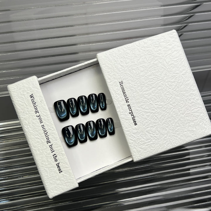 Premium Artistic Ombre Press-On Nail Set