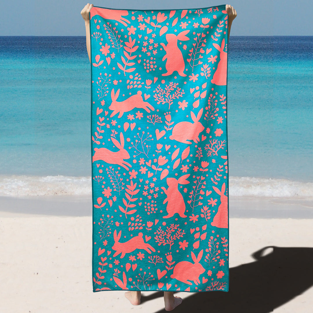 Beach towel with enchanting mermaid design Stornfield