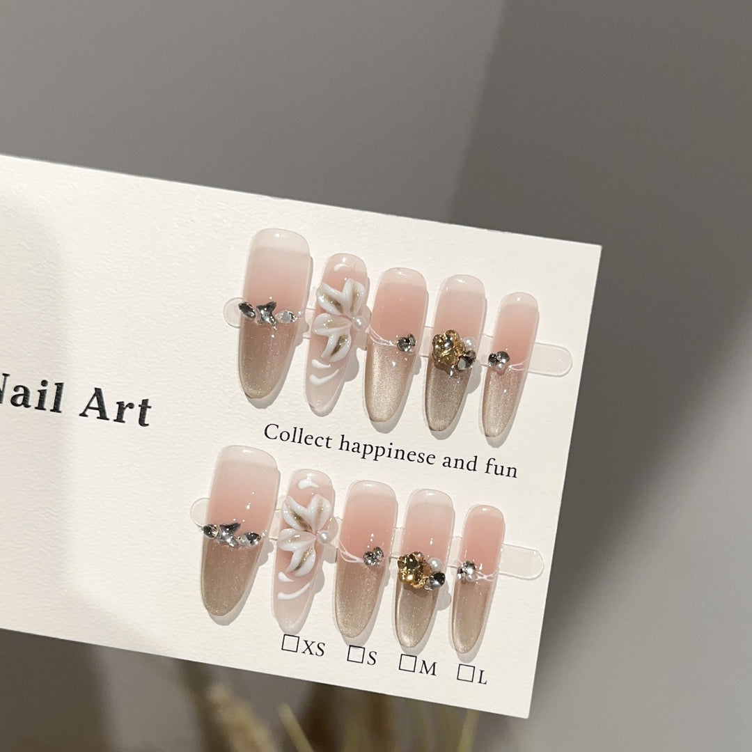 Creative Floral Nail Art Set