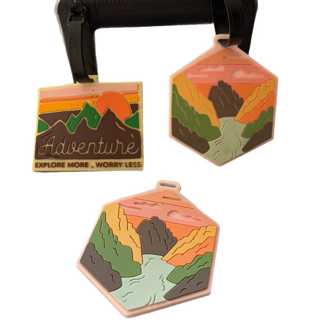 Adventure-Themed Luggage Tag Stornfield
