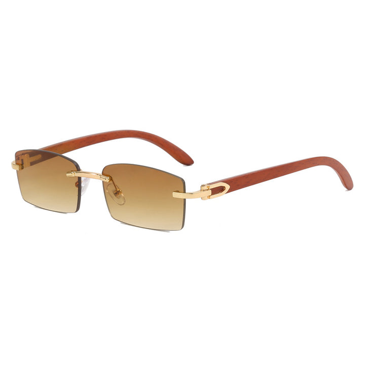 Women's high-quality sunglasses with elegant wooden frame Stornfield