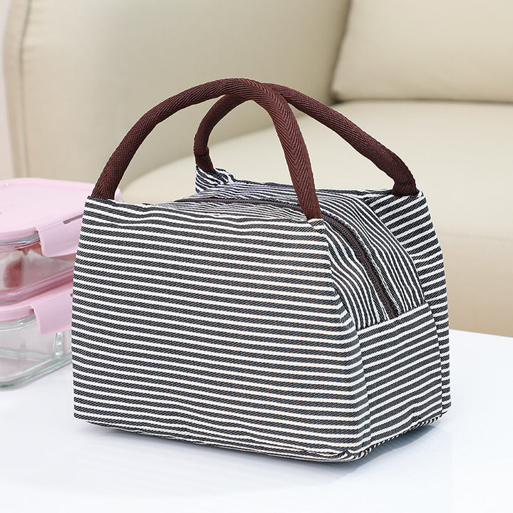 Insulated Striped Lunch Bag Stornfield