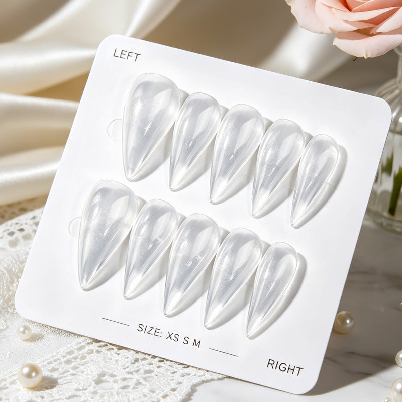 Elegant Stiletto Press-On Nail Art Set