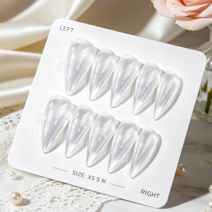 Elegant Stiletto Press-On Nail Art Set